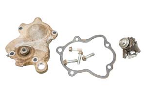 09 Yamaha Grizzly 700 4x4 EPS Shift Shafts Shifters & Housing Cover YFM700F