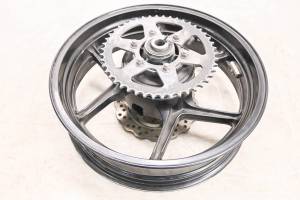 Kawasaki - 09 Kawasaki Ninja 650R Rear Wheel Rim & Rotor & Sprocket EX650C - Image 2