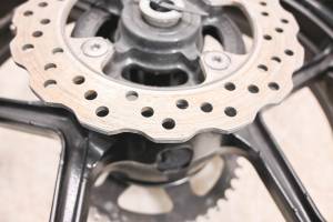 Kawasaki - 09 Kawasaki Ninja 650R Rear Wheel Rim & Rotor & Sprocket EX650C - Image 3