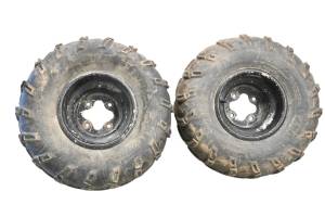 Honda - 02 Honda TRX400EX Rear Wheels Rims & Tires Itp 4/110 22X11-9 Sportrax 400 2x4 - Image 1