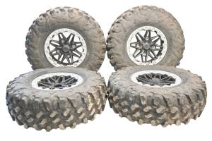 20 Kawasaki Teryx KRX 1000 Carnivore Front & Rear Wheels Rims & Tires 4/156 31X10-15 KRF1000