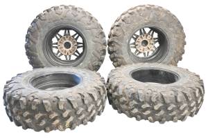 Kawasaki - 20 Kawasaki Teryx KRX 1000 Carnivore Front & Rear Wheels Rims & Tires 4/156 31X10-15 KRF1000 - Image 2