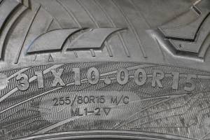 Kawasaki - 20 Kawasaki Teryx KRX 1000 Carnivore Front & Rear Wheels Rims & Tires 4/156 31X10-15 KRF1000 - Image 4