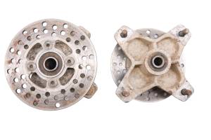 Yamaha - 03 Yamaha Raptor 660 Front Wheel Hubs & Rotors Left & Right YFM660R - Image 4
