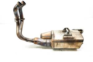 19 Kawasaki Ninja 650 ABS Full Exhaust Muffler & Head Pipe EX650K