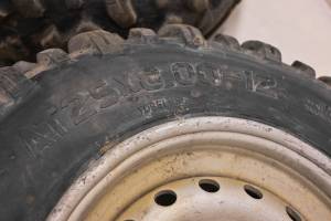 Kawasaki - 08 Kawasaki Brute Force 750 4x4i Rear Wheels Rims & Tires At25X8-12 KVF750 - Image 3