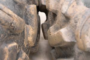 Kawasaki - 08 Kawasaki Brute Force 750 4x4i Rear Wheels Rims & Tires At25X8-12 KVF750 - Image 6