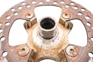 Kawasaki - 03 Kawasaki Prairie 650 4x4 Front Wheel Hub & Rotor Left Right KVF650 - Image 4