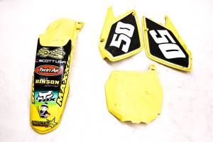 01 Suzuki DRZ400S Rear Fender Number Plate & Side Panel Covers