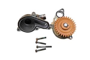 03 Kawasaki KFX400 Water Pump Cover & Impeller LTZ400