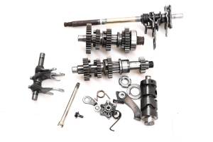 85 Honda ATC200M Transmission Shift Forks & Drum