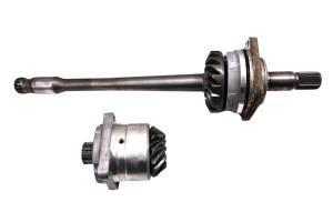 08 Kawasaki Brute Force 650 4x4 Transmission Bevel Gears Output Shaft KVF650