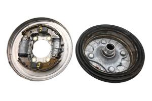 Honda - 01 Honda Rancher 350 ES 4x4 Front Left Brake Drum Assembly TRX350FE - Image 2