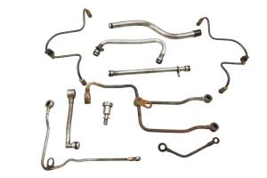 87 Kawasaki Ninja 500 Engine Oil Lines EX500A