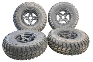 21 CFMoto UForce 600 Front & Rear Wheels Rims & Tires 4/110 27X9R12 27X11R12 CF600UU