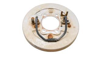 01 Honda Rancher 350 2x4 ES Front Left Brake Drum Housing TRX350TE