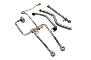 Kawasaki - 04 Kawasaki Vulcan 500 LTD Engine Oil Lines EN500 - Image 3