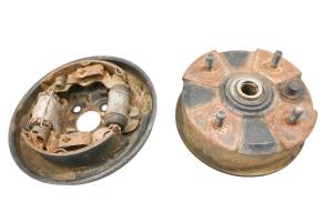 Honda - 00 Honda Recon 250 2x4 Front Right Brake Drum & Housing TRX250TM - Image 3