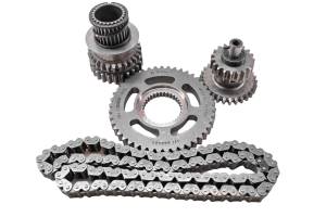 21 Ski-Doo Renegade 900 XRS Turbo Chain Case Gear Chain & Reverse Gears 137"