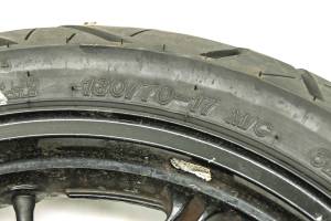 Kawasaki - 09 Kawasaki Ninja 250R Rear Wheel Rim Sprocket & Rotor 130/70-17 EX250 - Image 4