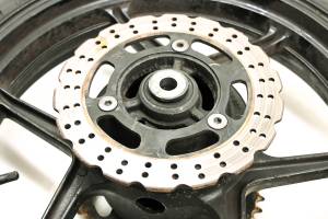 Kawasaki - 09 Kawasaki Ninja 250R Rear Wheel Rim Sprocket & Rotor 130/70-17 EX250 - Image 7