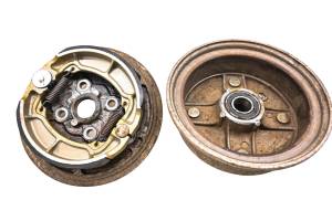 Kawasaki - 98 Kawasaki Bayou 220 2x4 Front Brake Drum Assembly Left KLF220 - Image 3