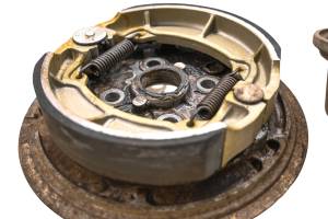 Kawasaki - 98 Kawasaki Bayou 220 2x4 Front Brake Drum Assembly Left KLF220 - Image 4