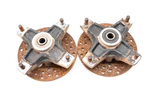 93 Kawasaki Mojave 250 2x4 Front Wheel Hubs & Rotors Left & Right KSF250