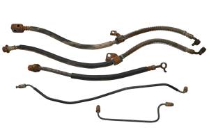 Suzuki - 03 Suzuki Vinson 500 4x4 Front Brake Lines LTA500F - Image 2