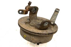 Kawasaki - 00 Kawasaki Bayou 220 2x4 Front Left Brake Drum & Knuckle Assembly KLF220 - Image 3