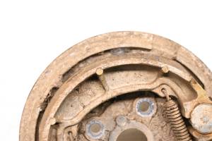 Kawasaki - 95 Kawasaki Bayou 220 2x4 Front Right Brake Drum Assembly KLF220 For Parts - Image 9