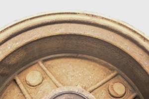 Kawasaki - 95 Kawasaki Bayou 220 2x4 Front Left Brake Drum Assembly KLF220 - Image 8