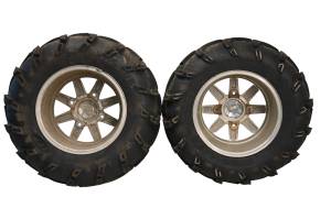 Polaris - 12 Polaris Sportsman 850 XP 4x4 Rear Wheels Rims & Tires 28X12-14 4/156 14X7.5 Itp Mudlite - Image 2
