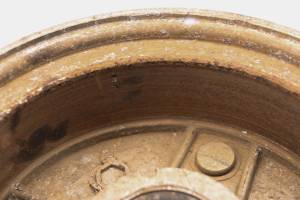 Kawasaki - 01 Kawasaki Bayou 220 2x4 Front Brake Drum Hub Assembly KLF220 - Image 6