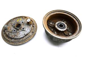 Kawasaki - 03 Kawasaki Bayou 250 2x4 Front Left Brake Drum Assembly KLF250 - Image 3