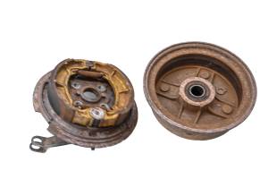 Kawasaki - 01 Kawasaki Bayou 220 2x4 Front Left Brake Drum Assembly KLF220 - Image 3