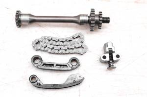 04 Kawasaki KFX700 2x4 Secondary Timing Shaft & Guides V-Force