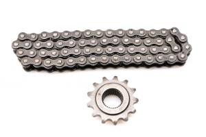 Kawasaki - 82 Kawasaki Prairie 250 Starter Gear & Chain KLT250 - Image 2