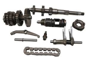 Yamaha - 02 Yamaha Grizzly 660 4x4 Transmission Shift Forks & Drum YFM660F - Image 2