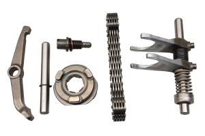 Yamaha - 02 Yamaha Grizzly 660 4x4 Transmission Shift Forks & Drum YFM660F - Image 3