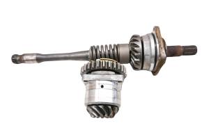 03 Kawasaki Prairie 650 4x4 Transmission Bevel Gears Output Shaft KVF650