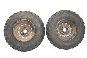 19 CFMoto C-Force 400 Front Wheels Rims & Tires 4/110 12X6 Carlisle At489 25X8-12 - Image 2