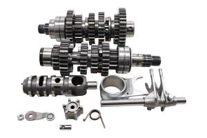 04 Kawasaki Vulcan 500 LTD Transmission Shift Forks & Drum EN500