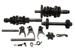 90 Kawasaki Mojave 250 2x4 Transmission Shift Forks & Drum KSF250