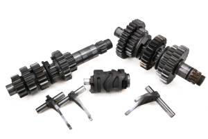 04 Yamaha YFZ450 2x4 Transmission Shift Forks & Drum