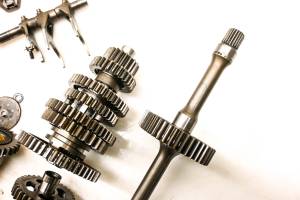 Honda - 96 Honda Foreman 400 4X4 Transmission Shift Forks & Drum TRX400FW - Image 7