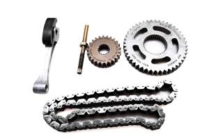 12 Ski-Doo Renegade Back Country X 800R E-TEC Chain Case Gears Chain & Tensioner 137"