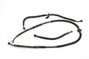 Yamaha - 04 Yamaha Raptor 660 2x4 Front Brake Lines YFM660R - Image 1