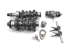 09 Kawasaki Ninja 500R Transmission Shift Forks & Drum