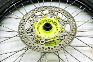 Yamaha - 03 Yamaha YZ250F Front Wheel Rim & Tire 80/100-21 - Image 4